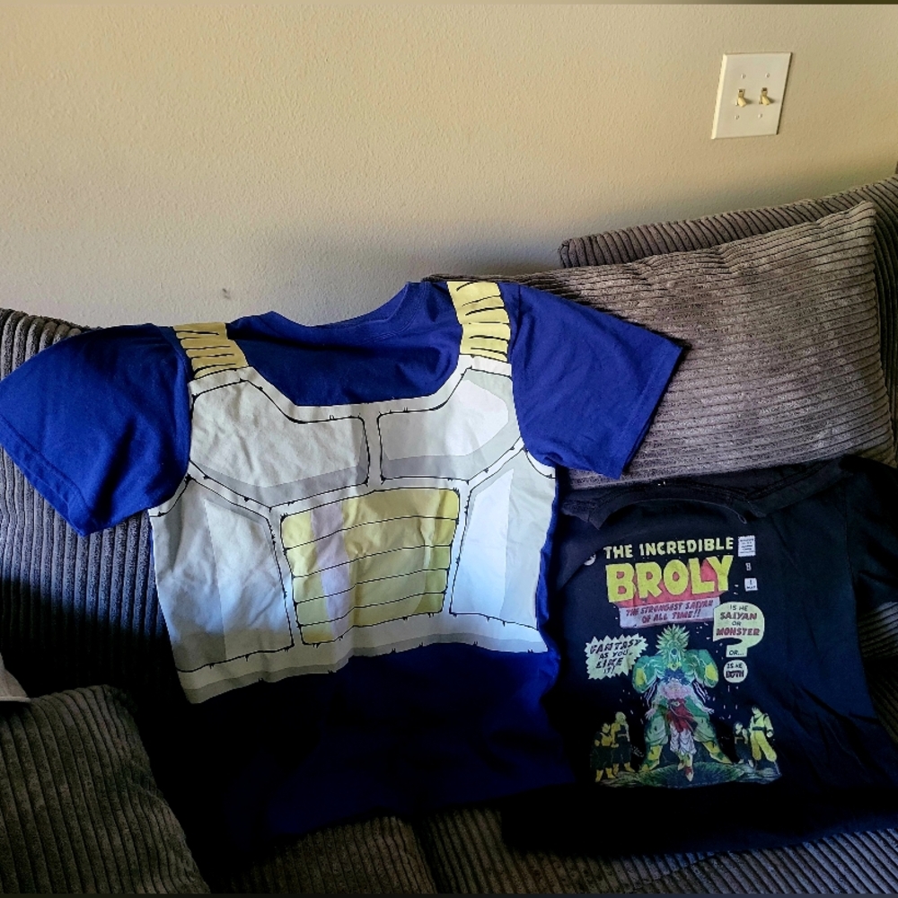 2 DragonBall Z Tshirts